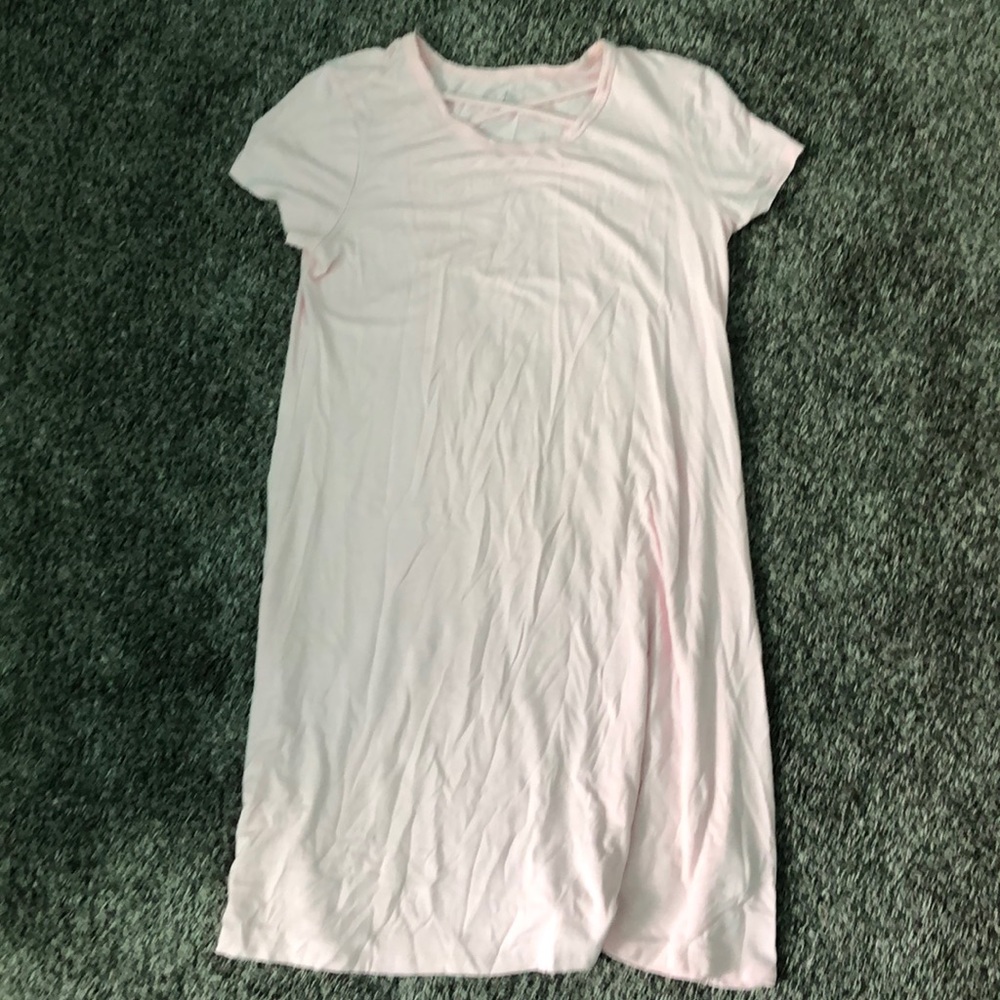 Cute Cross front girls dress